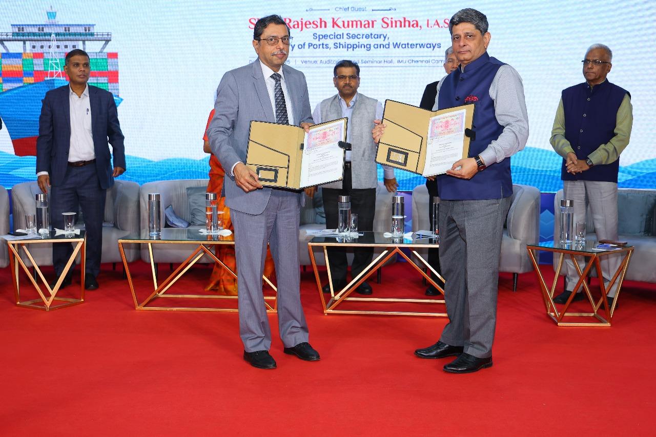 SDHI & Indian Maritime University sign MoU to launch maritime Centres of Excellence, specialized workforce training programmes