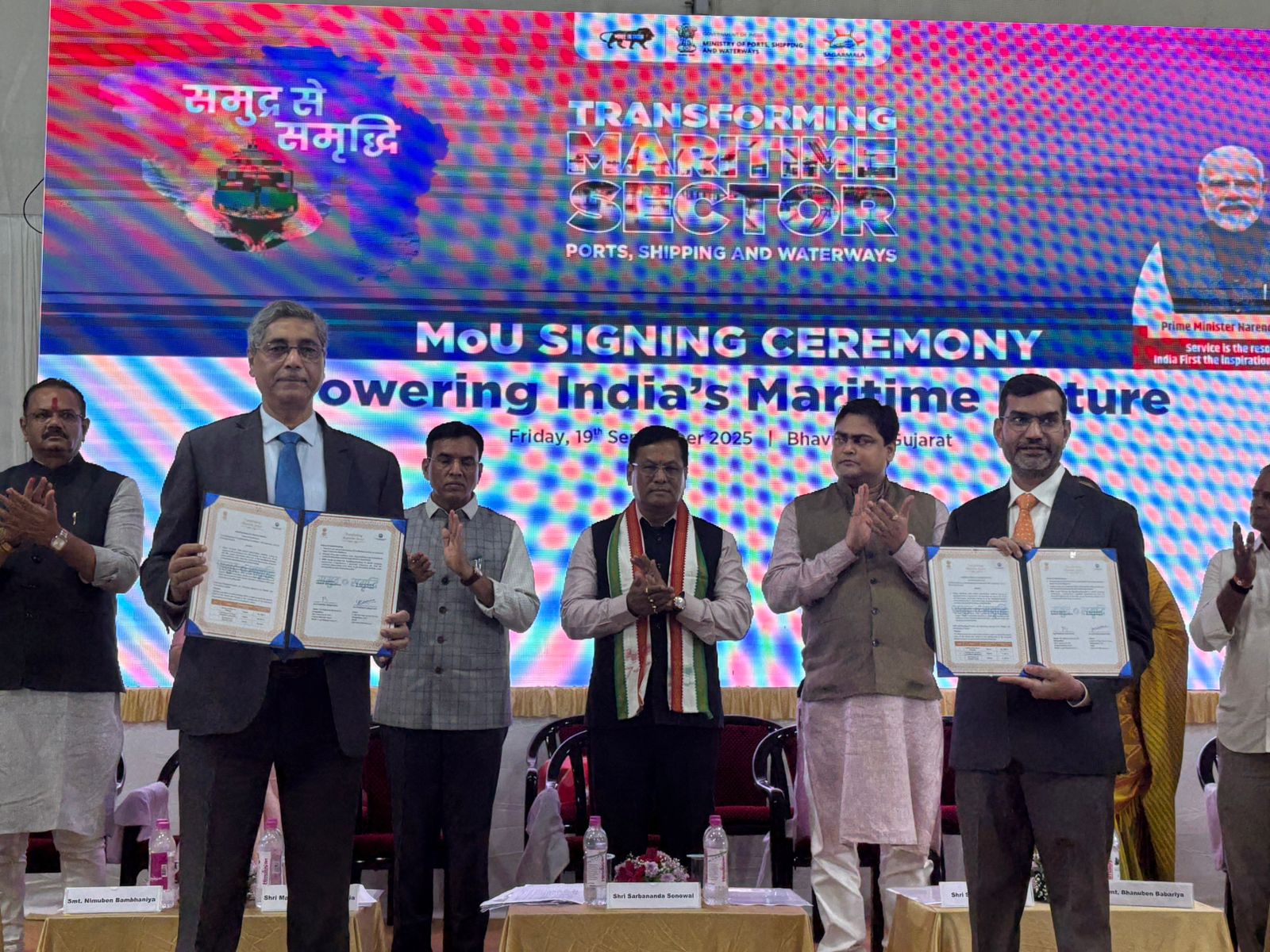 SDHI and GMB ink landmark ₹4,250 crore MoU for a mega boost to India’s Shipbuilding Sector